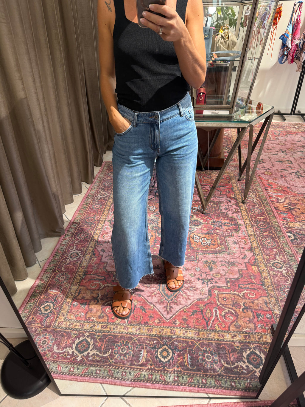 JEANS COULOTTE