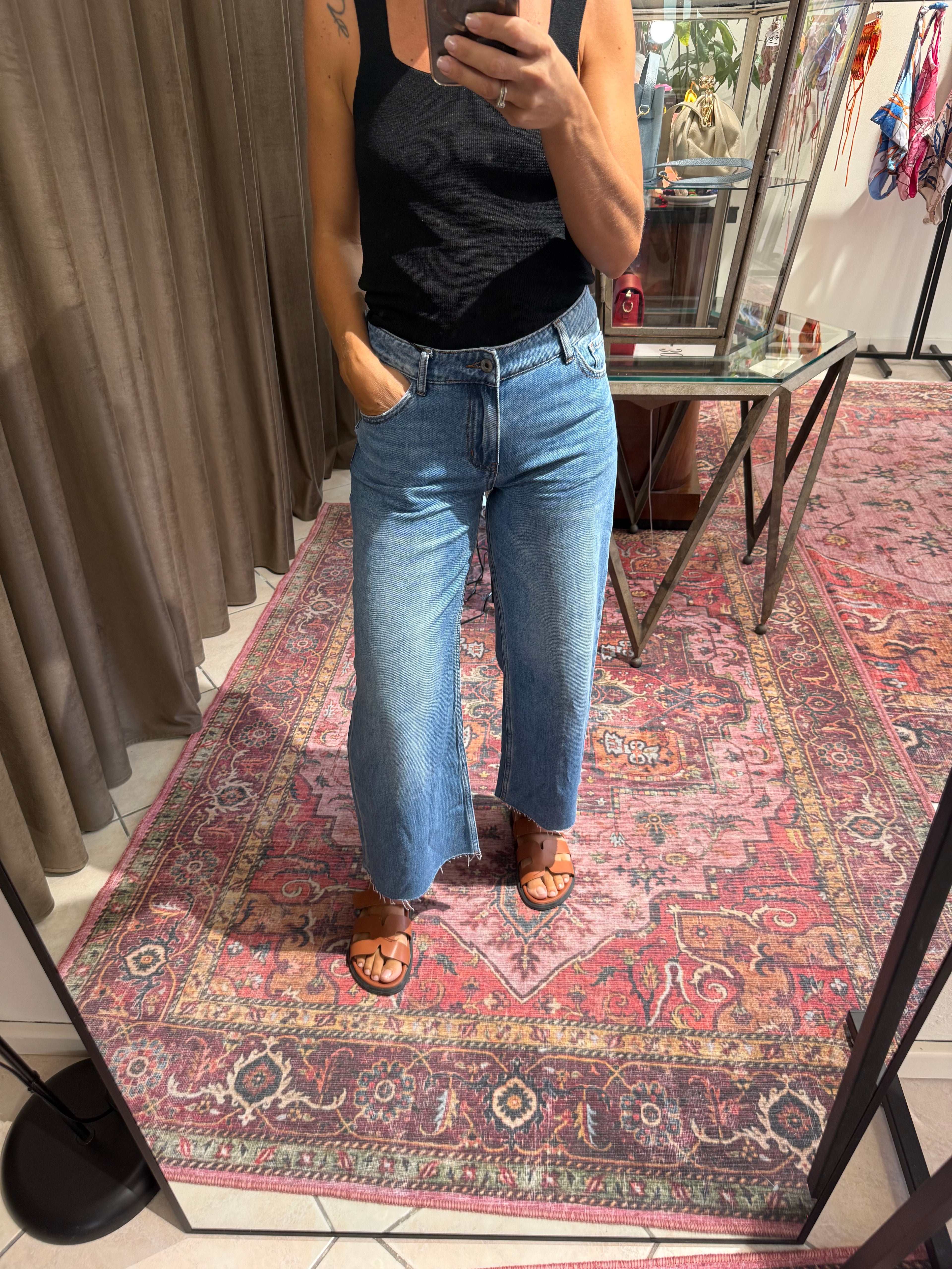 JEANS COULOTTE