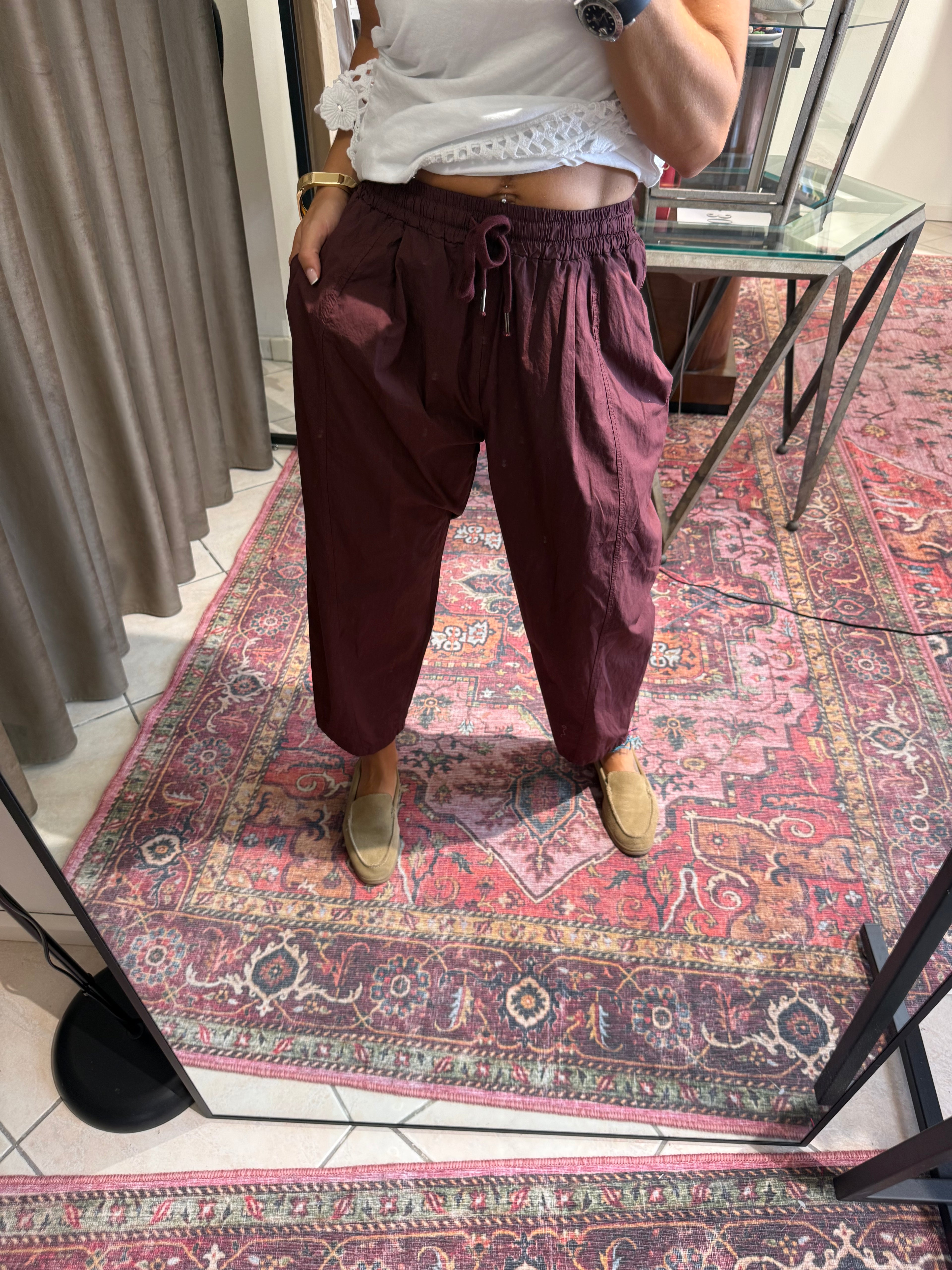 PANTALONI CARROT