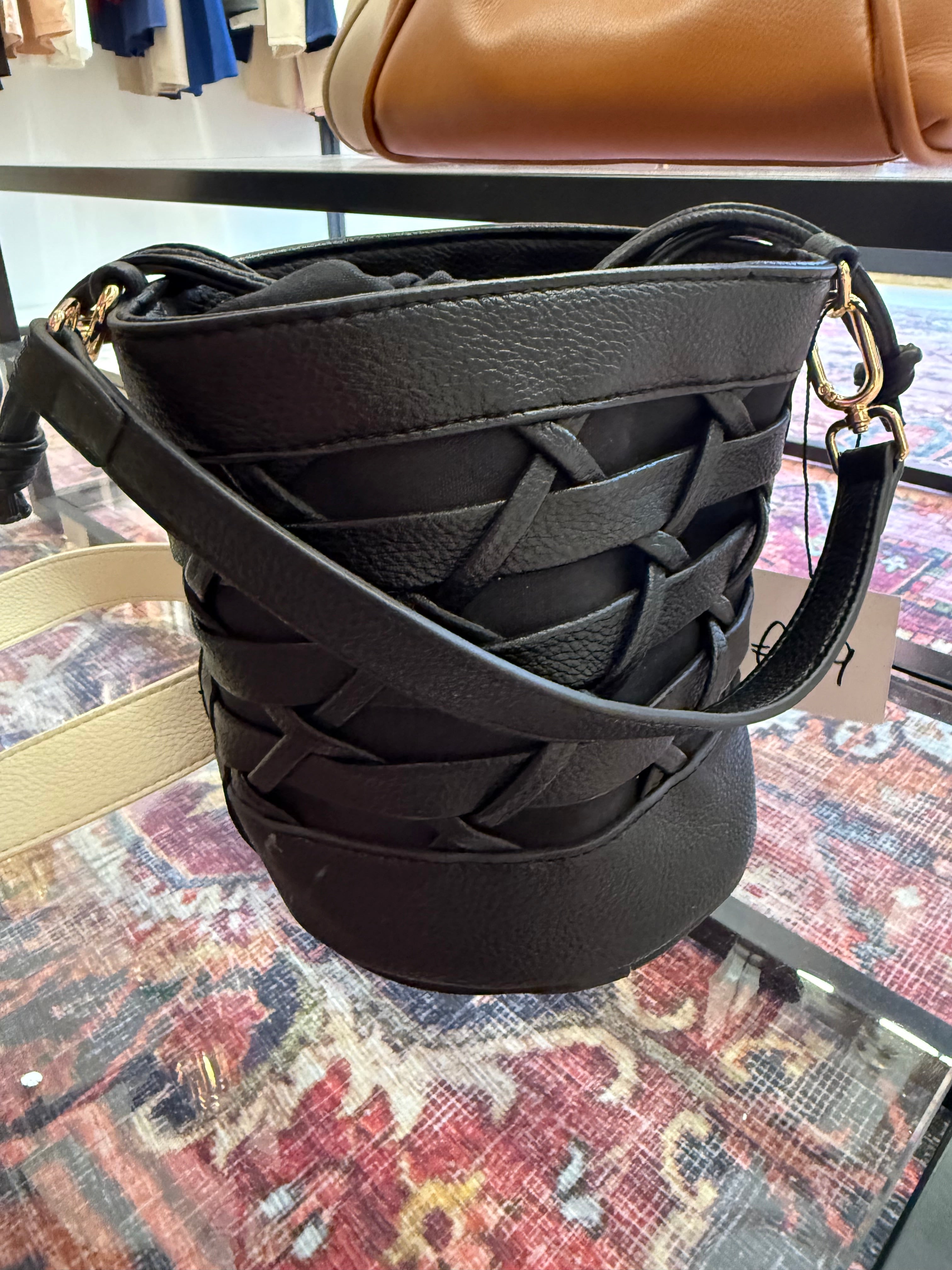 BORSA SECCHIELLO INTRECCIO