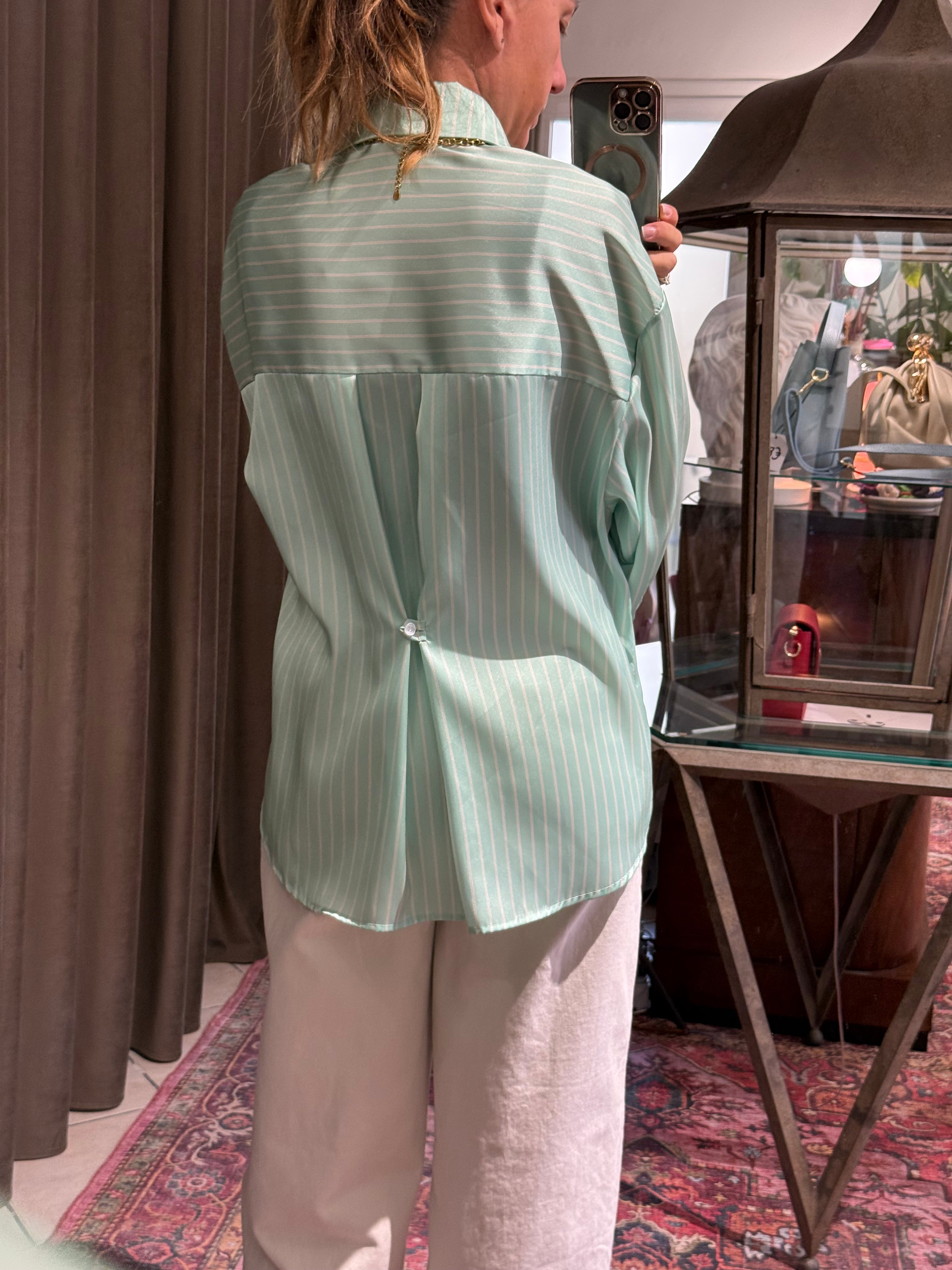 CAMICIA SATIN RIGHE