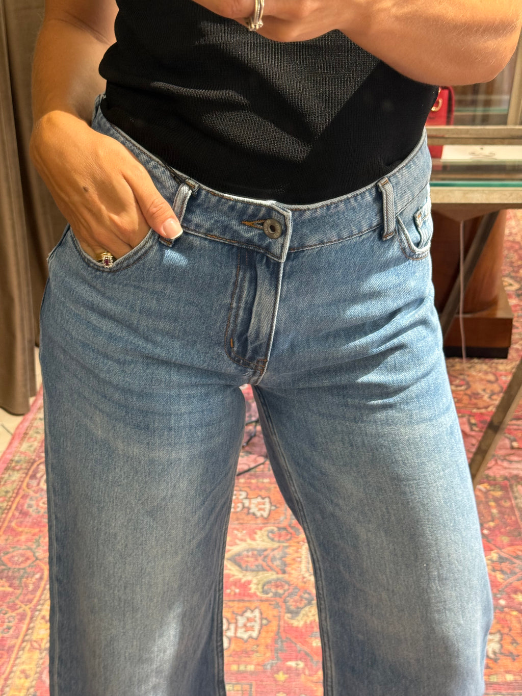 JEANS COULOTTE