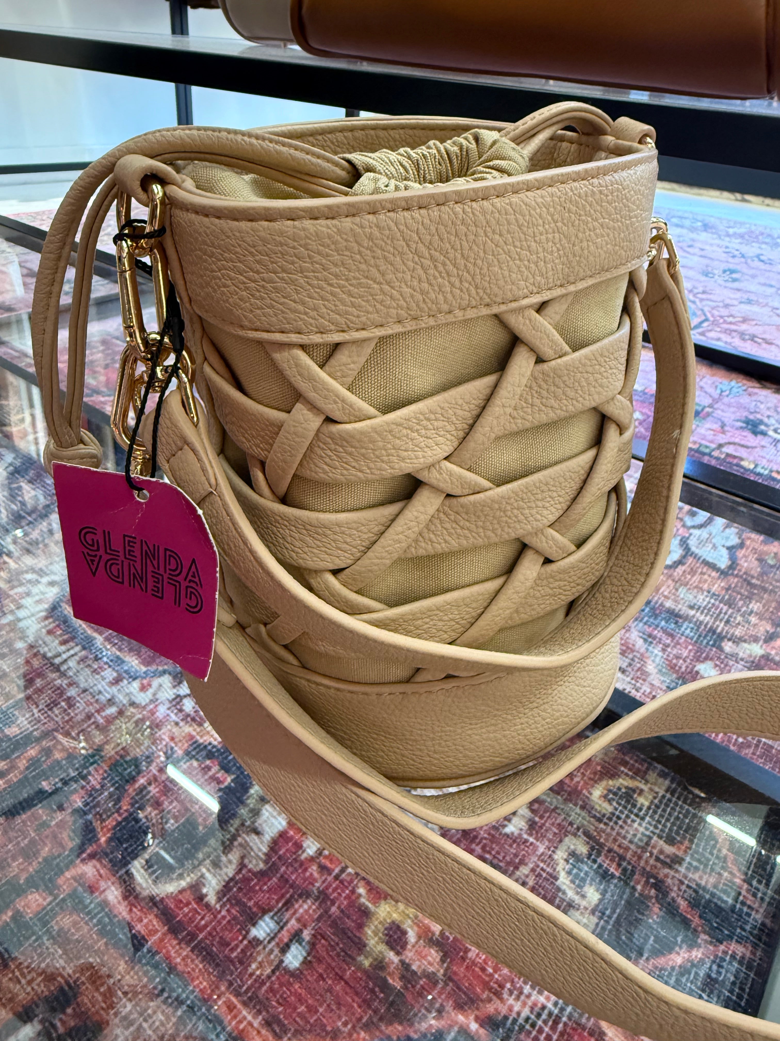 BORSA SECCHIELLO INTRECCIO