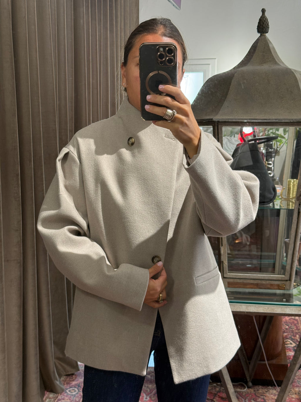 CAPPOTTO GIACCA SPALLINE