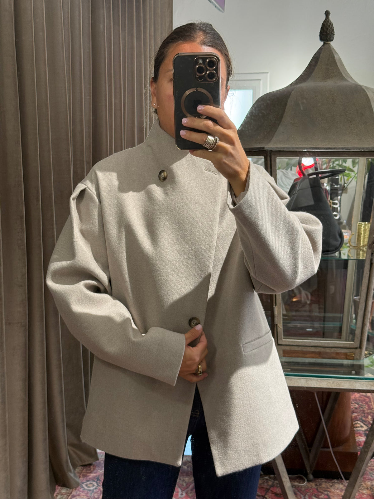 CAPPOTTO GIACCA SPALLINE