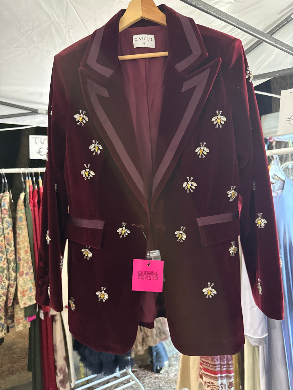 BLAZER VELLUTO GIOIELLO