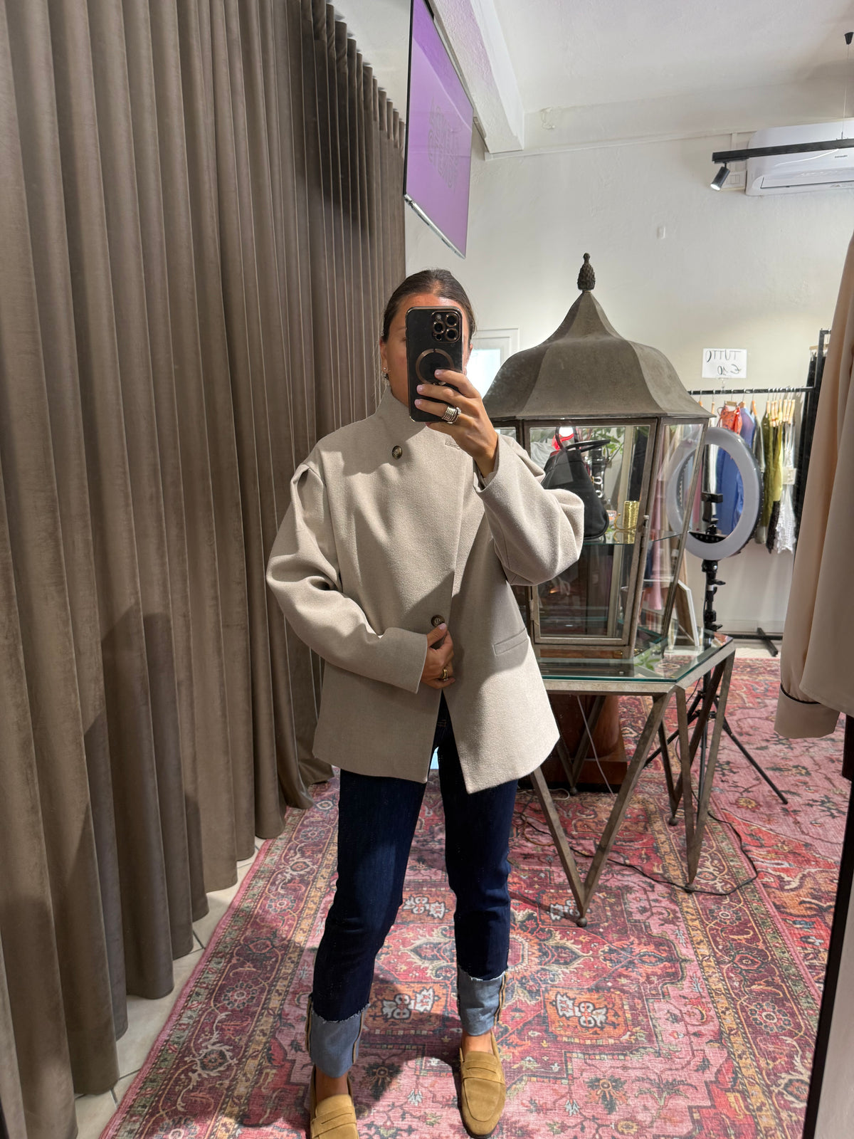 CAPPOTTO GIACCA SPALLINE