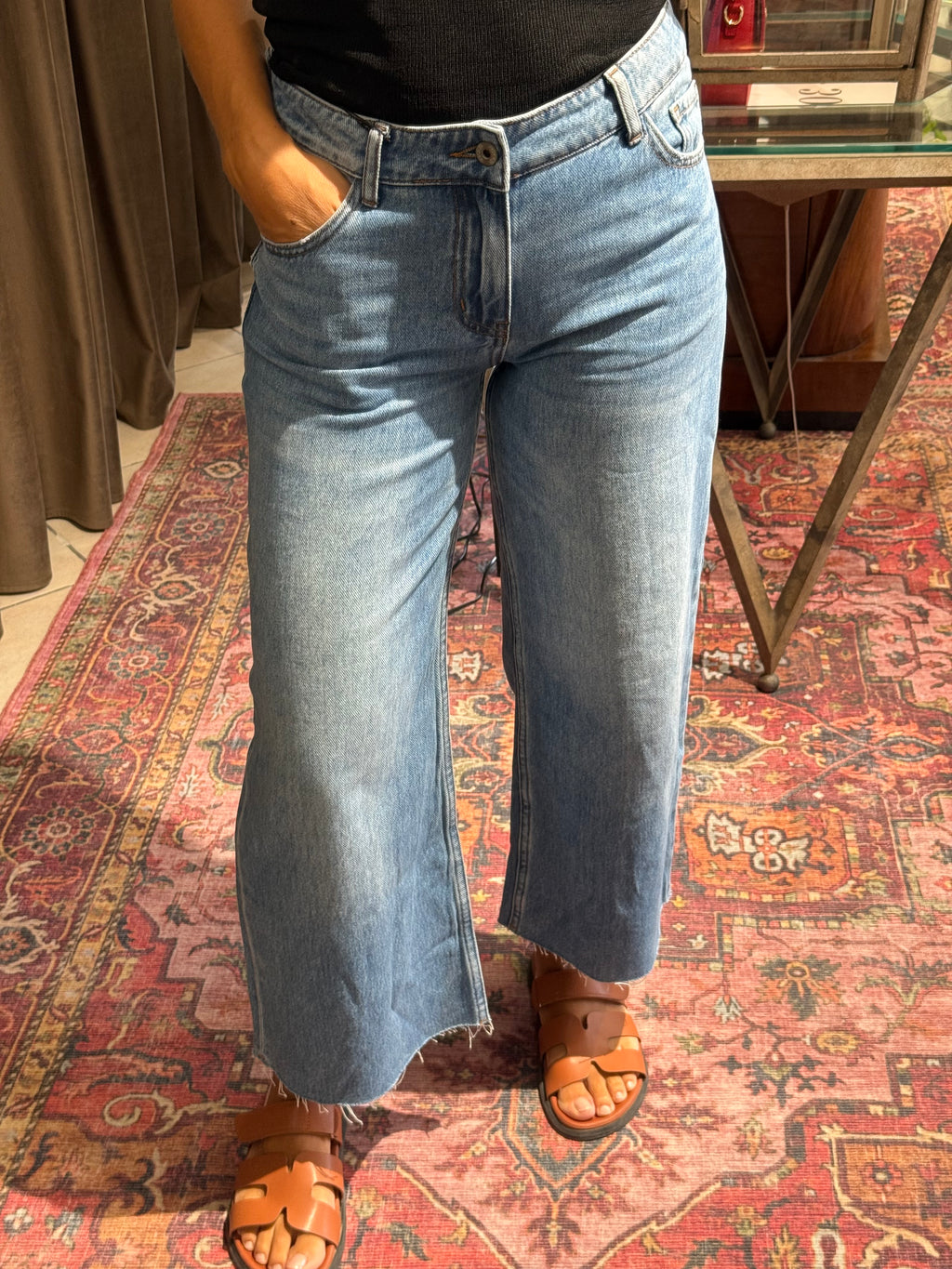 JEANS COULOTTE