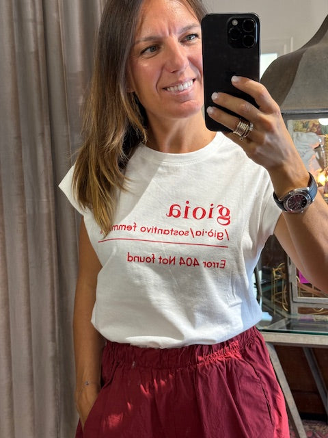 T-SHIRT "GIOIA"