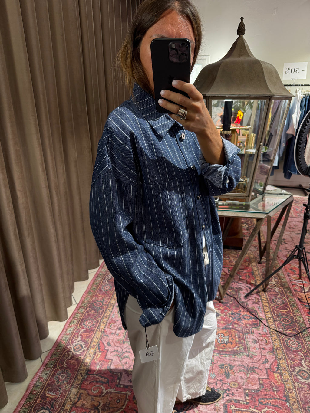 GIACCA GESSATA DENIM