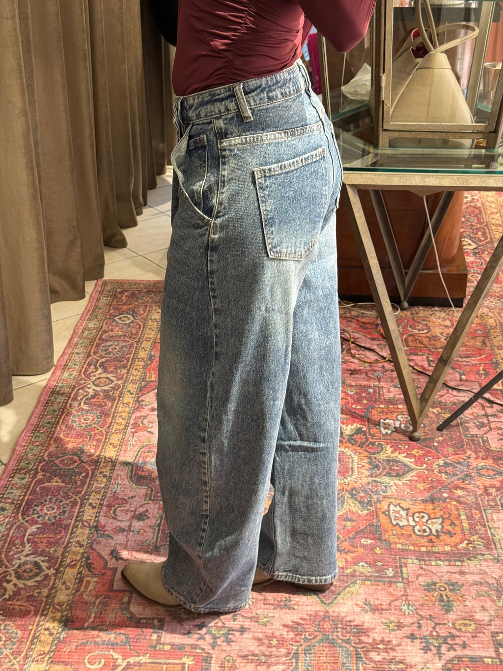 JEANS ASIMMETRICO