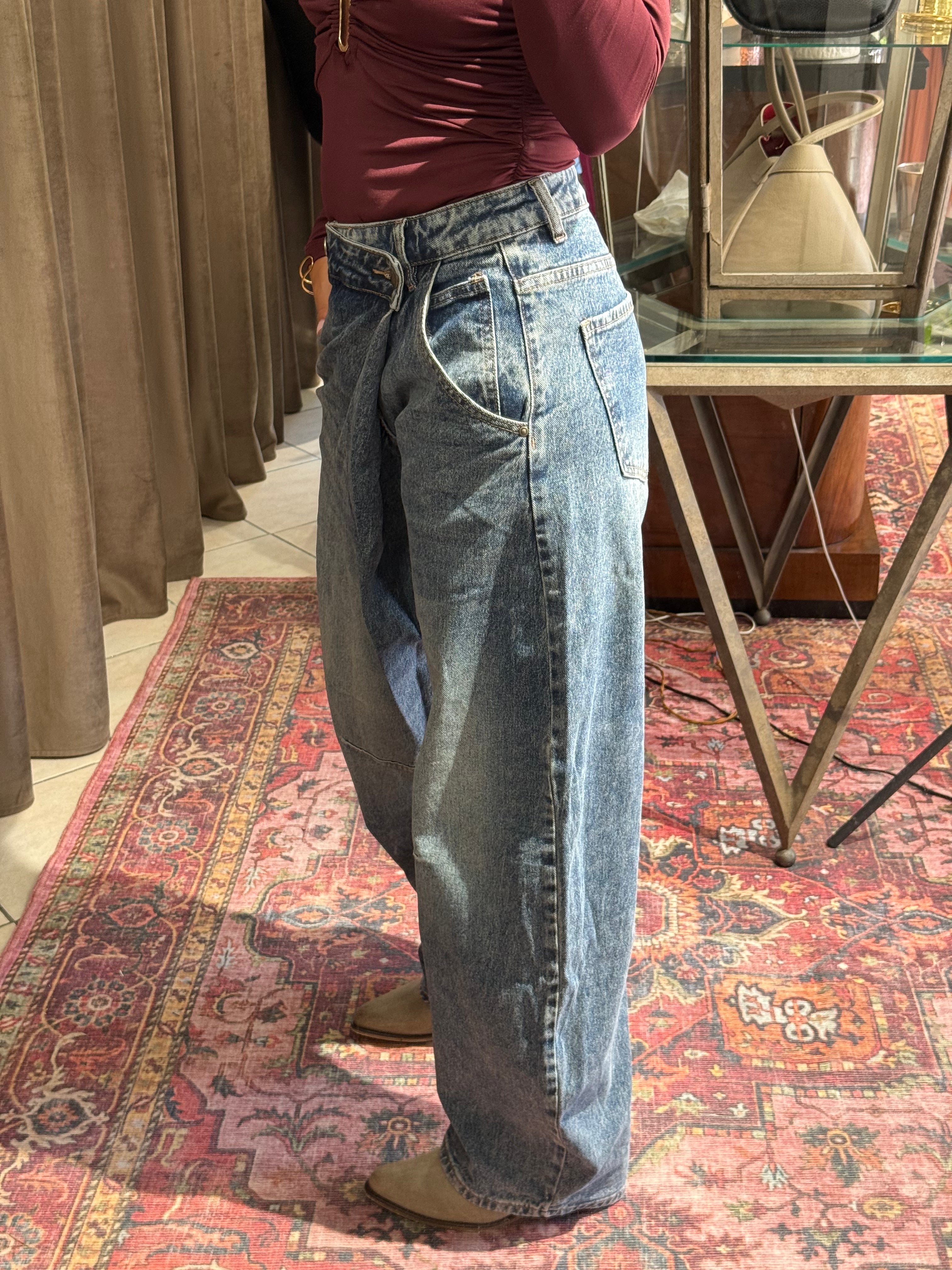JEANS ASIMMETRICO